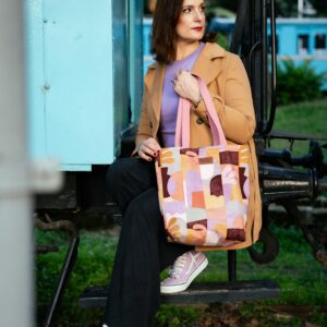 Tote Bag Διπλής Όψης  Terracotta Muse