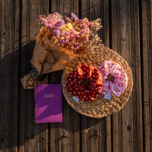 Λαστιχάκια Μαλλιών XL  Wild Pink set (2 pcs)