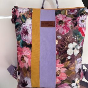 Σακίδιο πλάτης FLORAL PURPLE