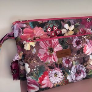 Πλακέ Τσαντάκι Floral