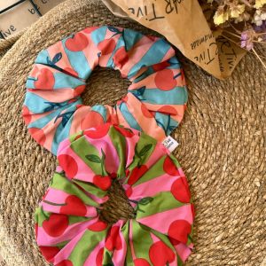 Λαστιχάκια Μαλλιών XL CHERRIES set (2 pcs)