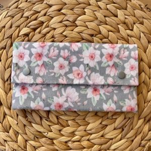 wallet FLORAL GREY