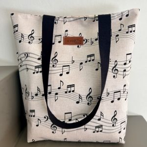 Tote Bag Διπλής Όψης music lovers