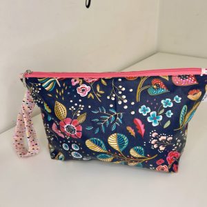 Αδιάβροχο Νεσεσέρ Μεσαίο  | flowers blue with pink