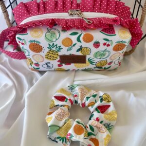 Box Νεσεσέρ με scrunchie | fruits