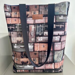 Tote Bag Διπλής Όψης  GRAPHIC SUITCASES
