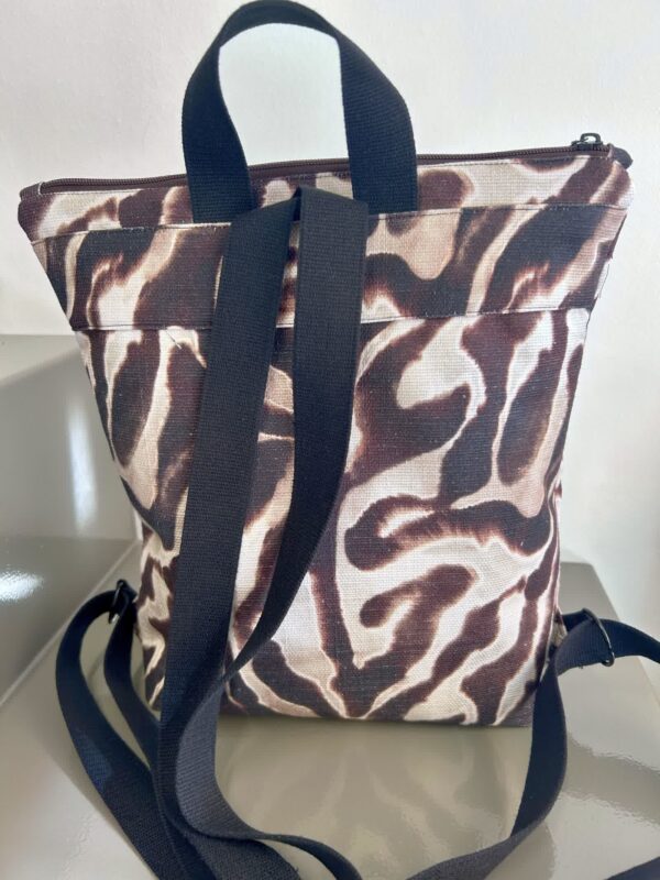 σακίδιο πλάτης με animal print